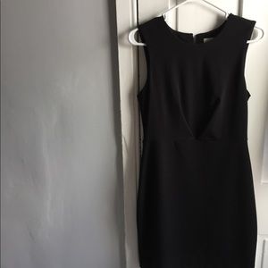 Classically cut black dress, size 6 A New Day